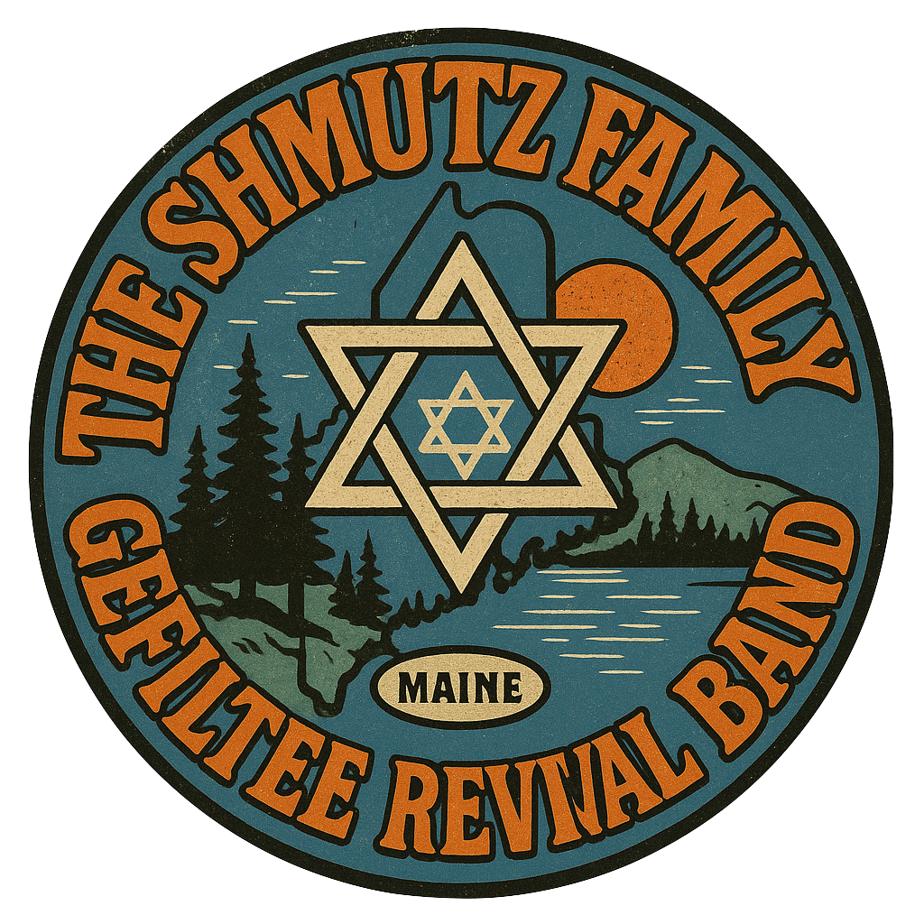 The Shmutz Family Gefiltee Revival Band Logo